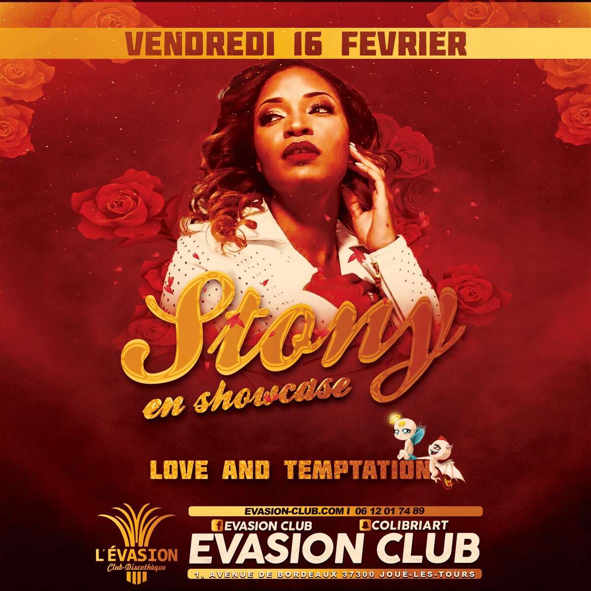 Photo de l'événement Stony en showcase à Evasion Club
