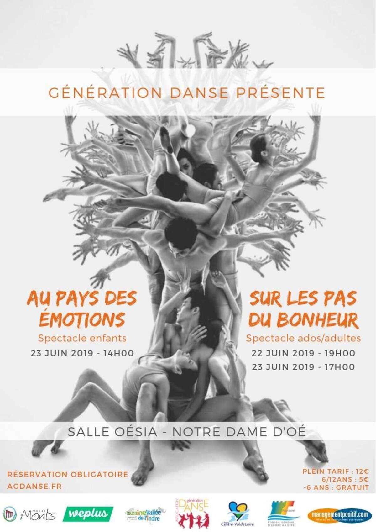 Photo de l'événement Spectacle de danse Oesia 2019 à Salle Oésia