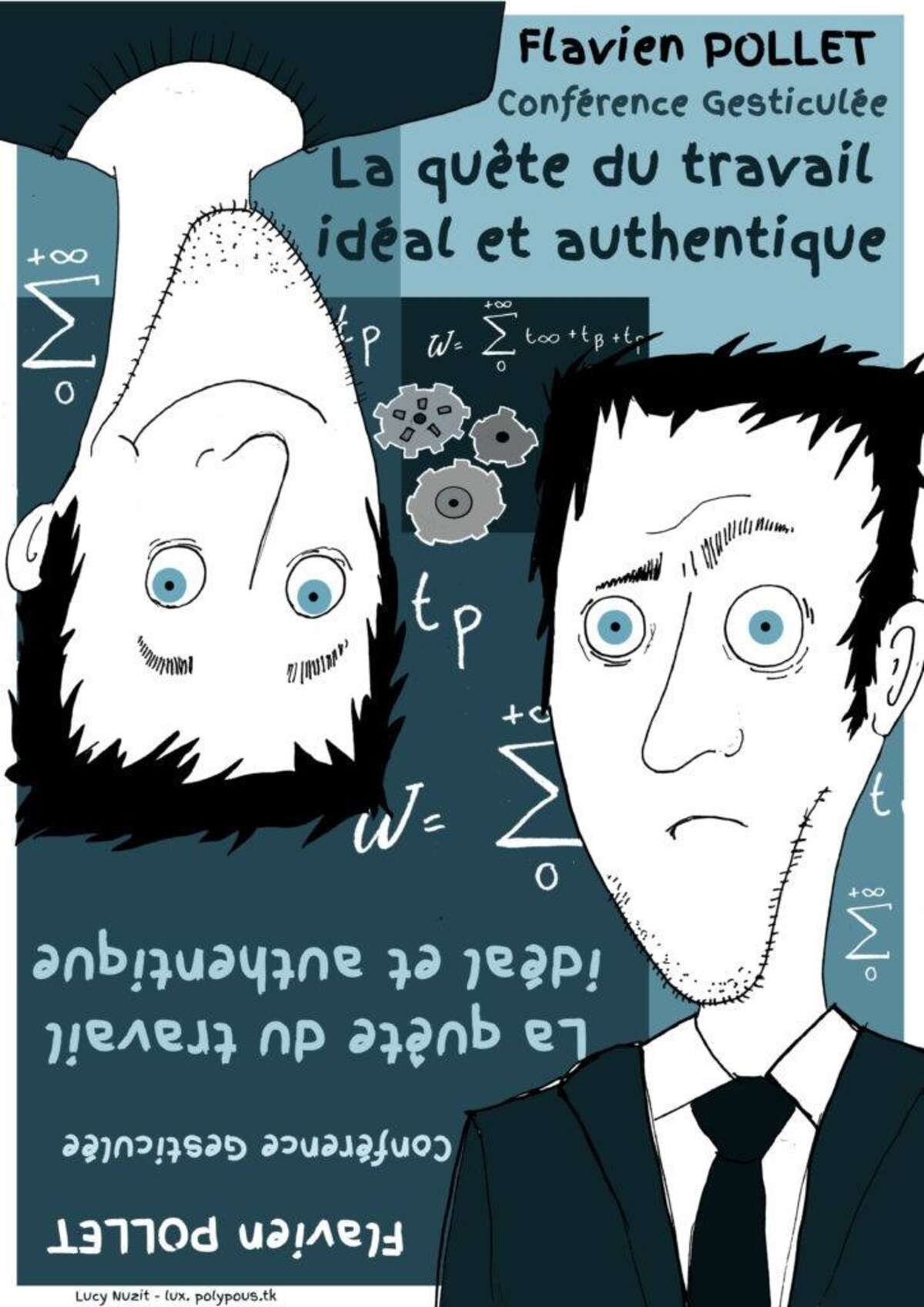 Photo de l'événement Conférence gesticulée "la quête du travail idéal et authentique" à La petite filature