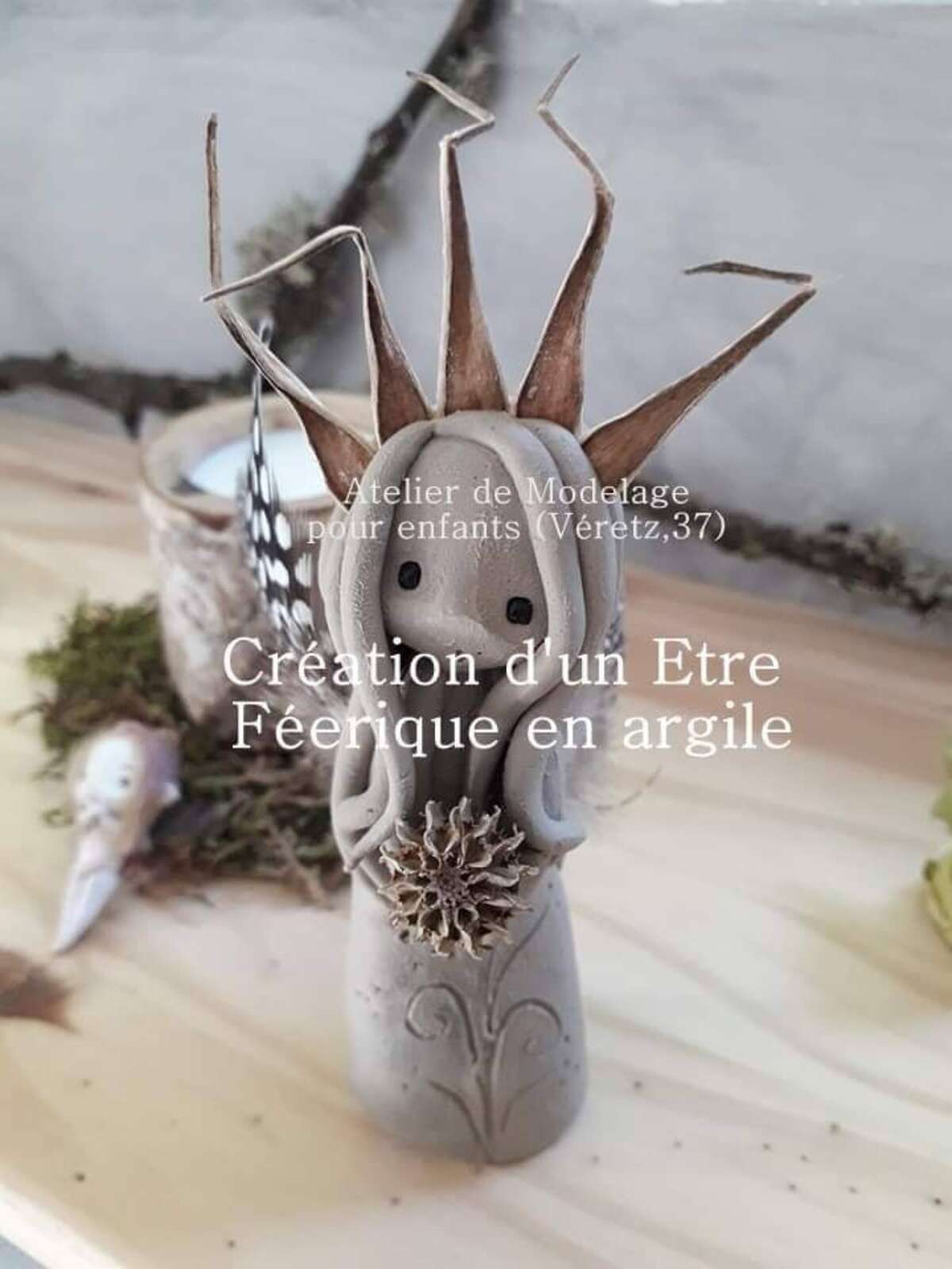 Photo de l'événement Atelier de Modelage d'un Etre Féerique à Véretz