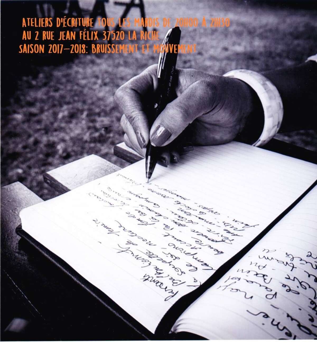 Photo de l'événement Atelier d'écriture à Le Paravent D'Un Instant