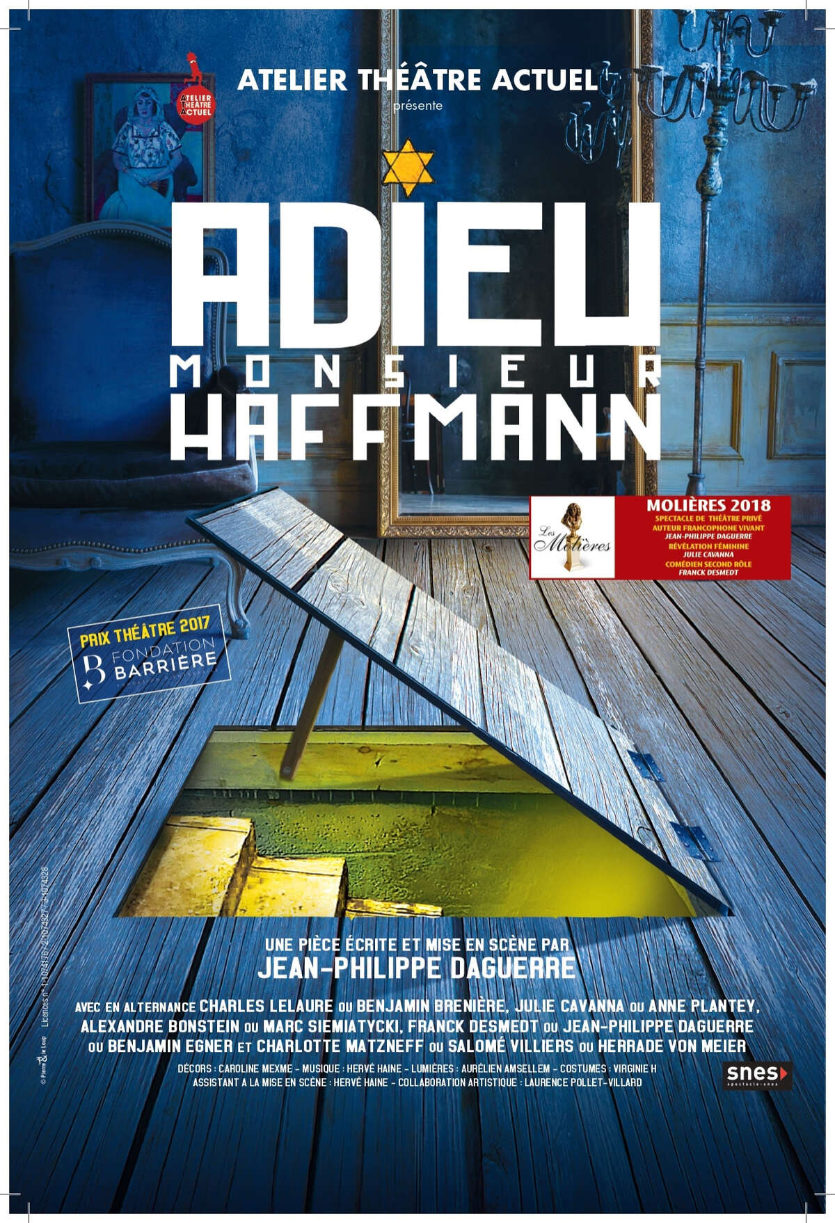 Photo de l'événement Adieu Monsieur Haffmann - Jean-Philippe Daguerre à Espace Malraux