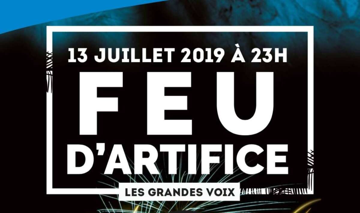 Photo de l'événement Feu d'artifice et bal populaire à Joué-lès-Tours ! à Lac des Bretonnières
