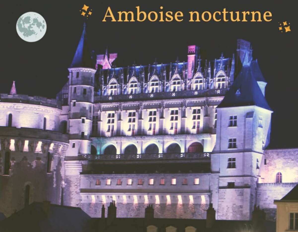 Illustration Visite guidée Amboise Nocturne