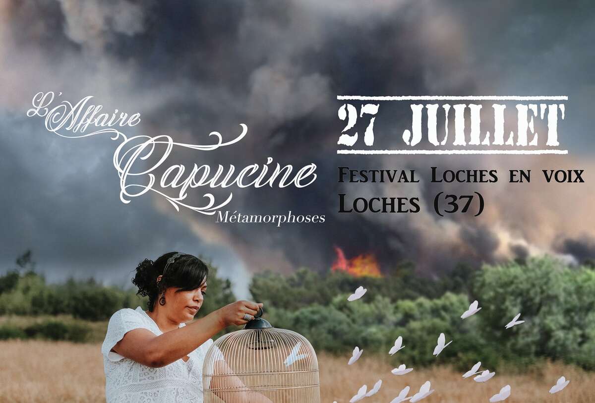 Photo de l'événement L'affaire Capucine, Festival Loches en voix à Jardin Public