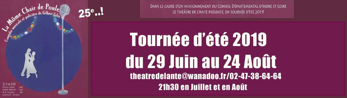 Illustration Tournée d'été Théâtre de l'Ante