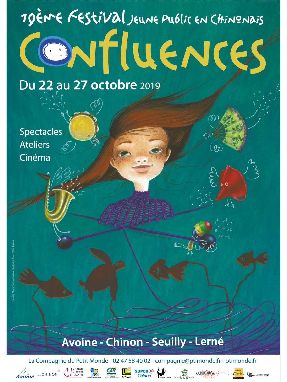 Photo de l'événement FESTIVAL CONFLUENCES | Ateliers, Cinéma et Exposition à Avoine, Chinon, Seuilly