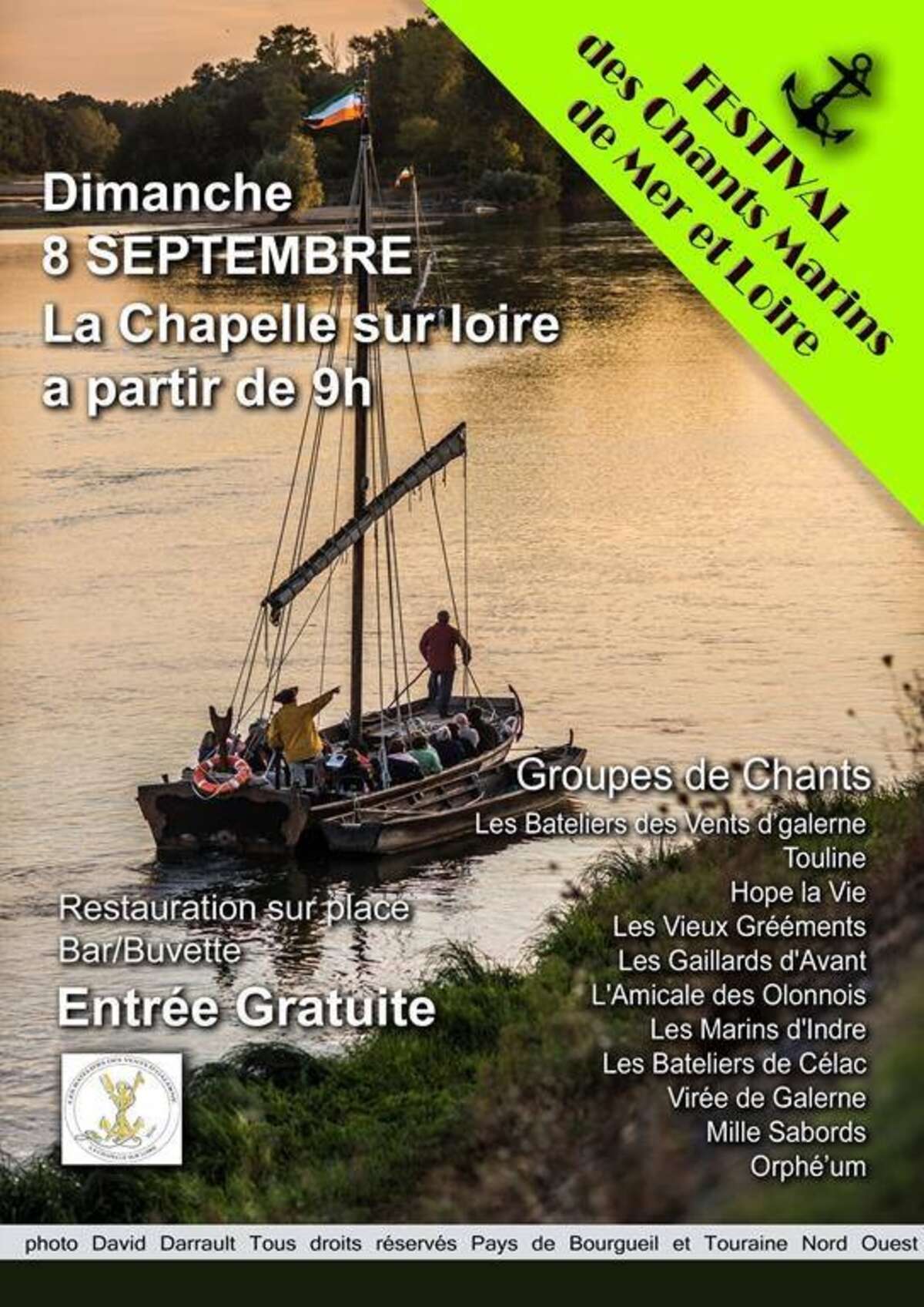 Photo de l'événement Festival de Chants Marins de Mer et de Loire à Maison des Bateliers