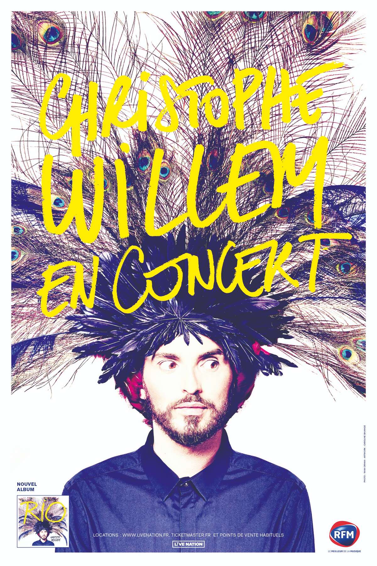 Photo de l'événement Christophe Willem - Tours à Le Vinci - Tours