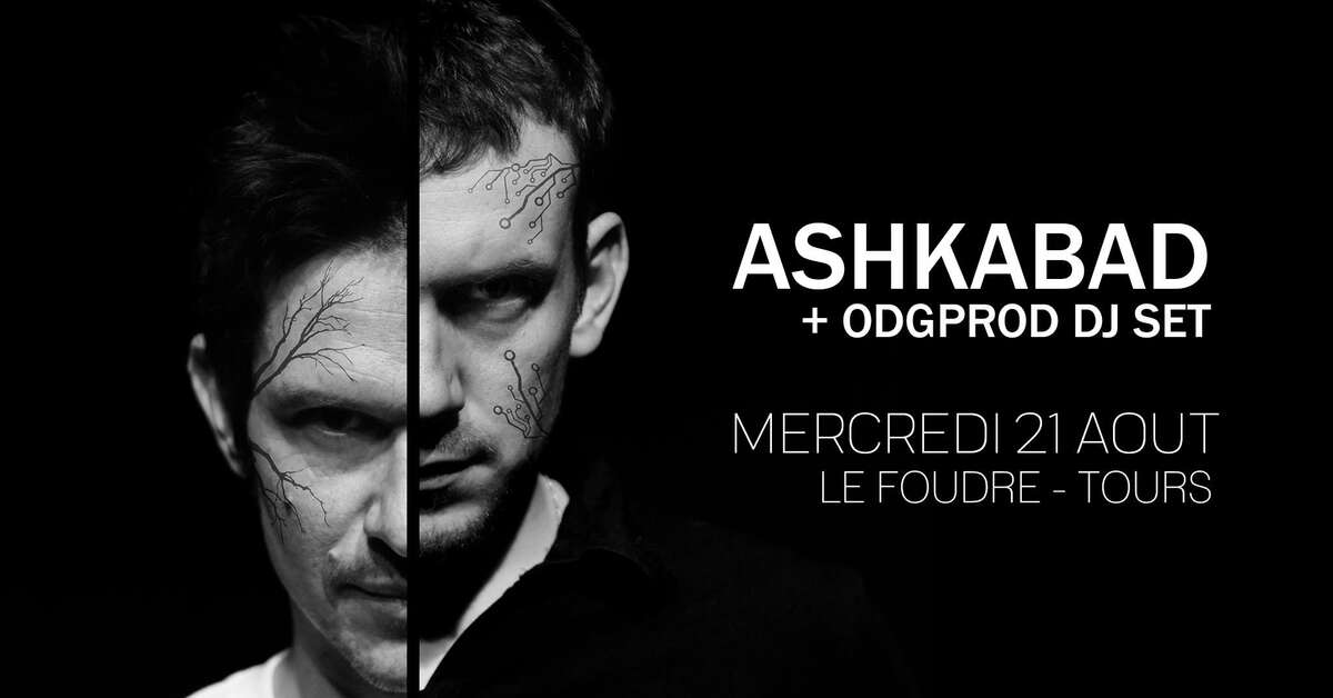 Illustration Ashkabad + ODGProd dj set - Le Foudre - Tours