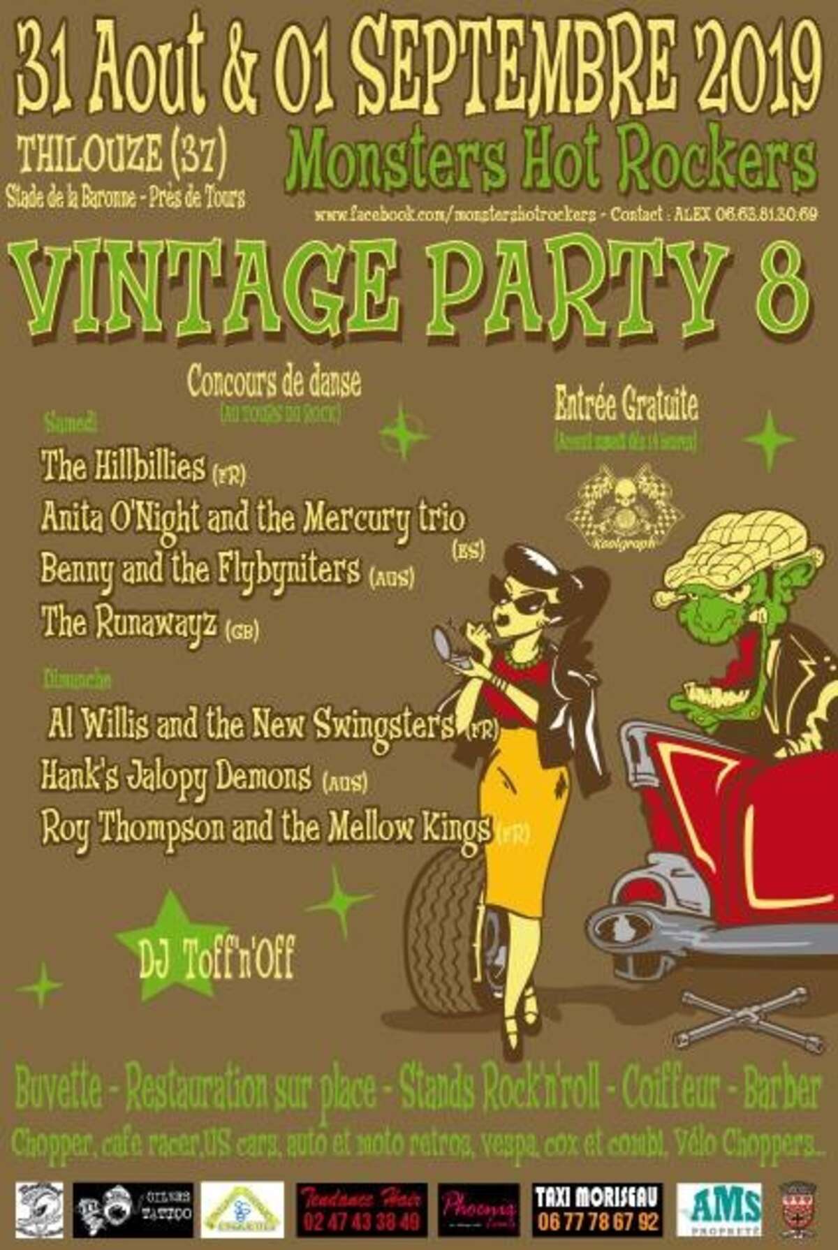 Photo de l'événement Vintage Party 8 à stade de la baronne