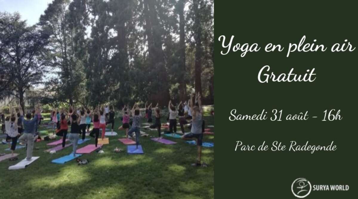 Photo de l'événement Yoga en plein air - gratuit à Parc de Sainte-Radegonde