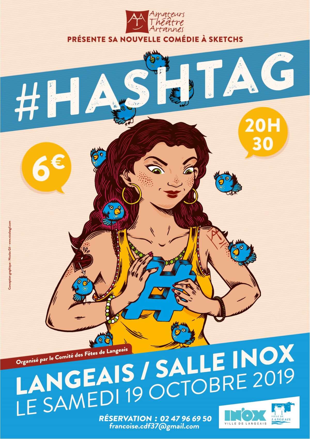 Photo de l'événement #HASHTAG# à Salle INO'X  Langeais