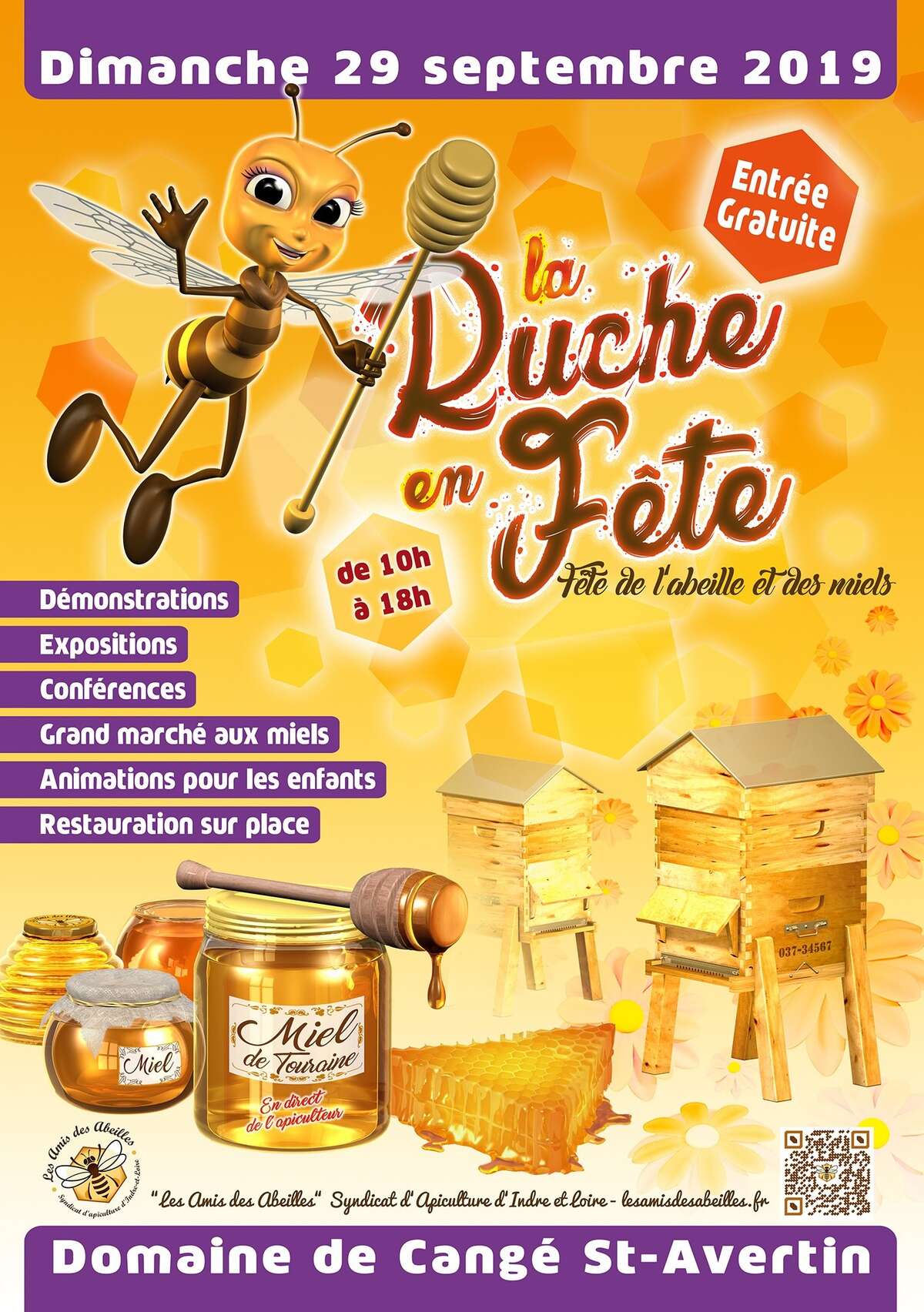 Photo de l'événement La Ruche en Fête 2019 à Domaine de Cange
