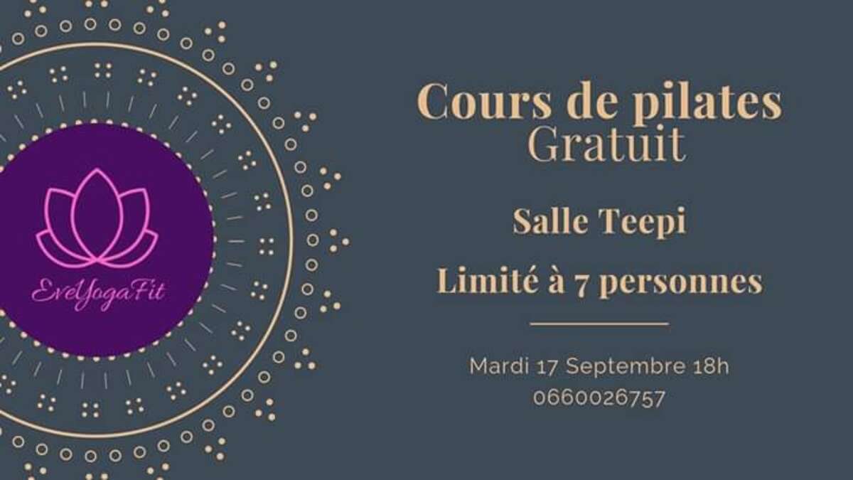 Photo de l'événement Cours de pilates gratuit à 28 Rue Eugène Sue