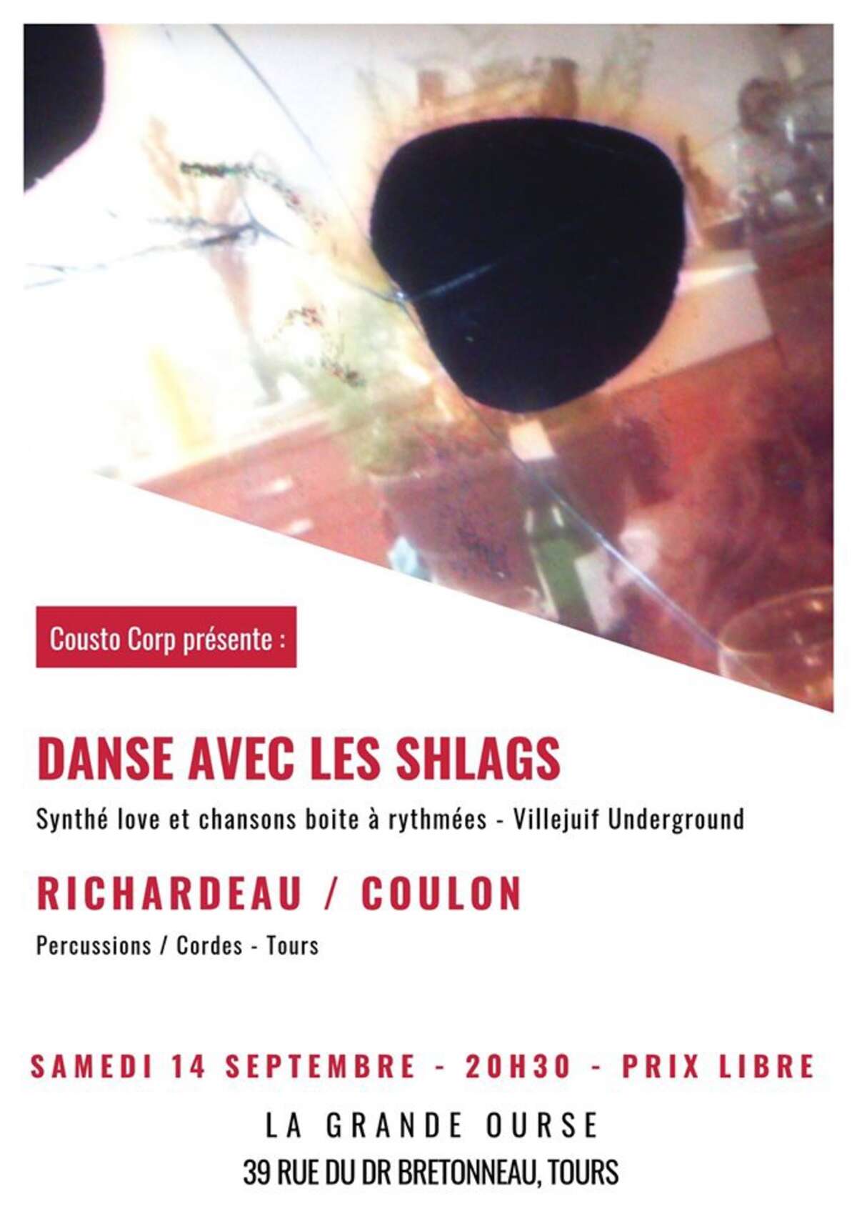 Photo de l'événement Danse avec les Shlags // Richardeau/Coulon à La Grande Ourse