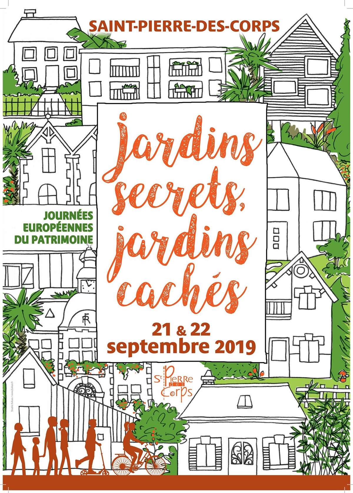 Illustration Journées du patrimoine : jardins secrets, jardins cachés