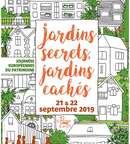 Journées du patrimoine : jardins secrets, jardins cachés image au format JPG