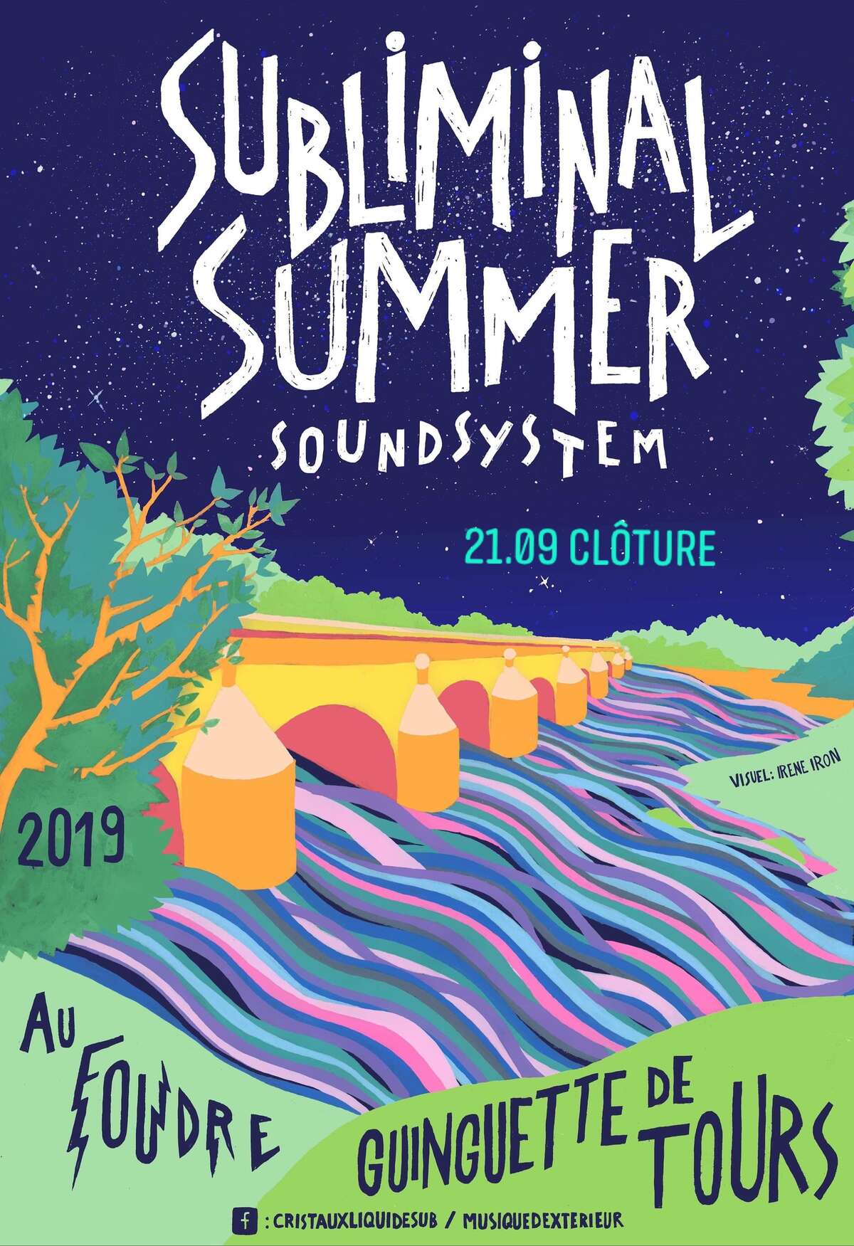 Photo de l'événement Subliminal Summer Soundsystem (Clôture) à Le Foudre (Guinguette de Tour sur Loire)