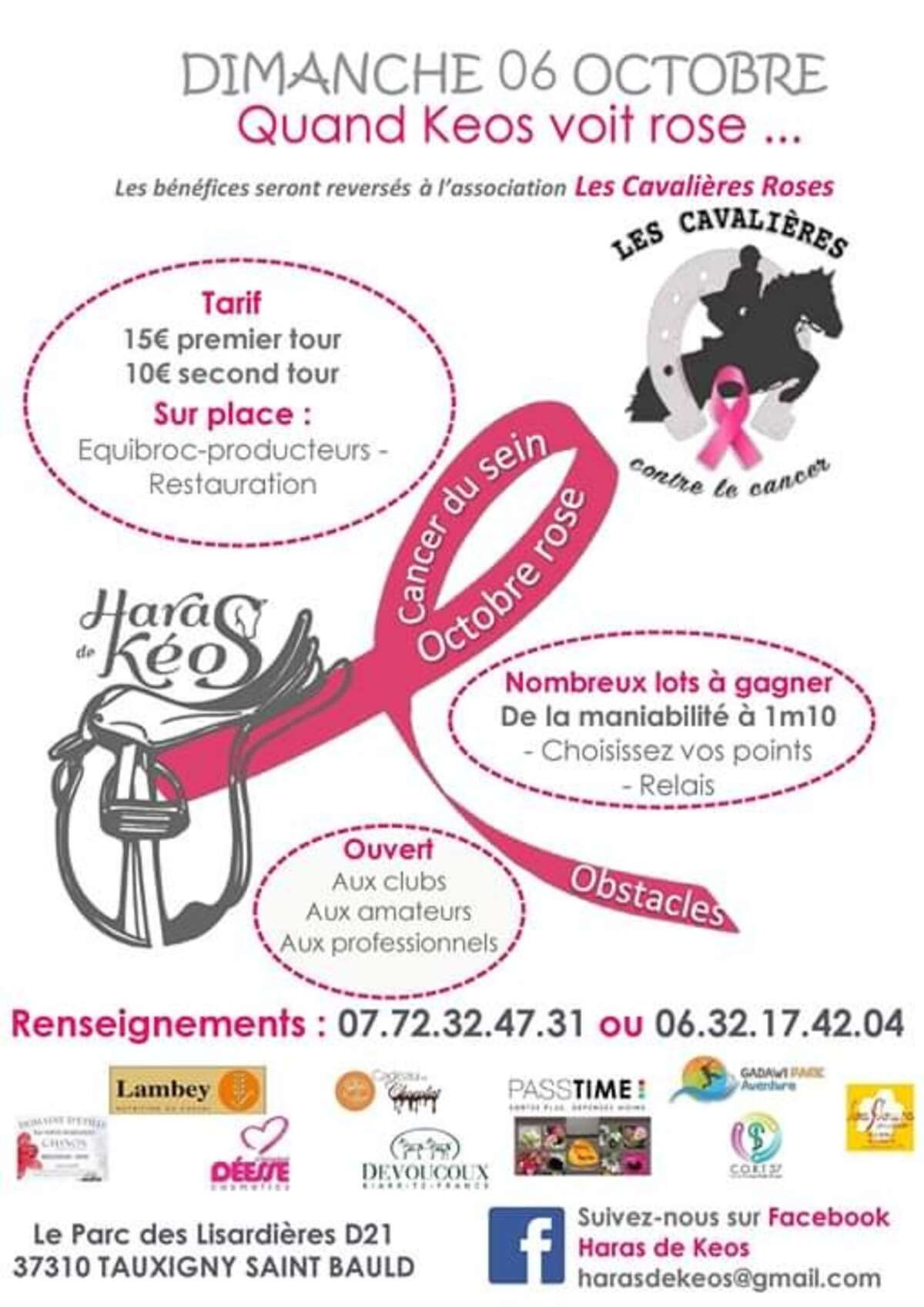 Photo de l'événement Quand Keos voit rose ! à Haras de Keos