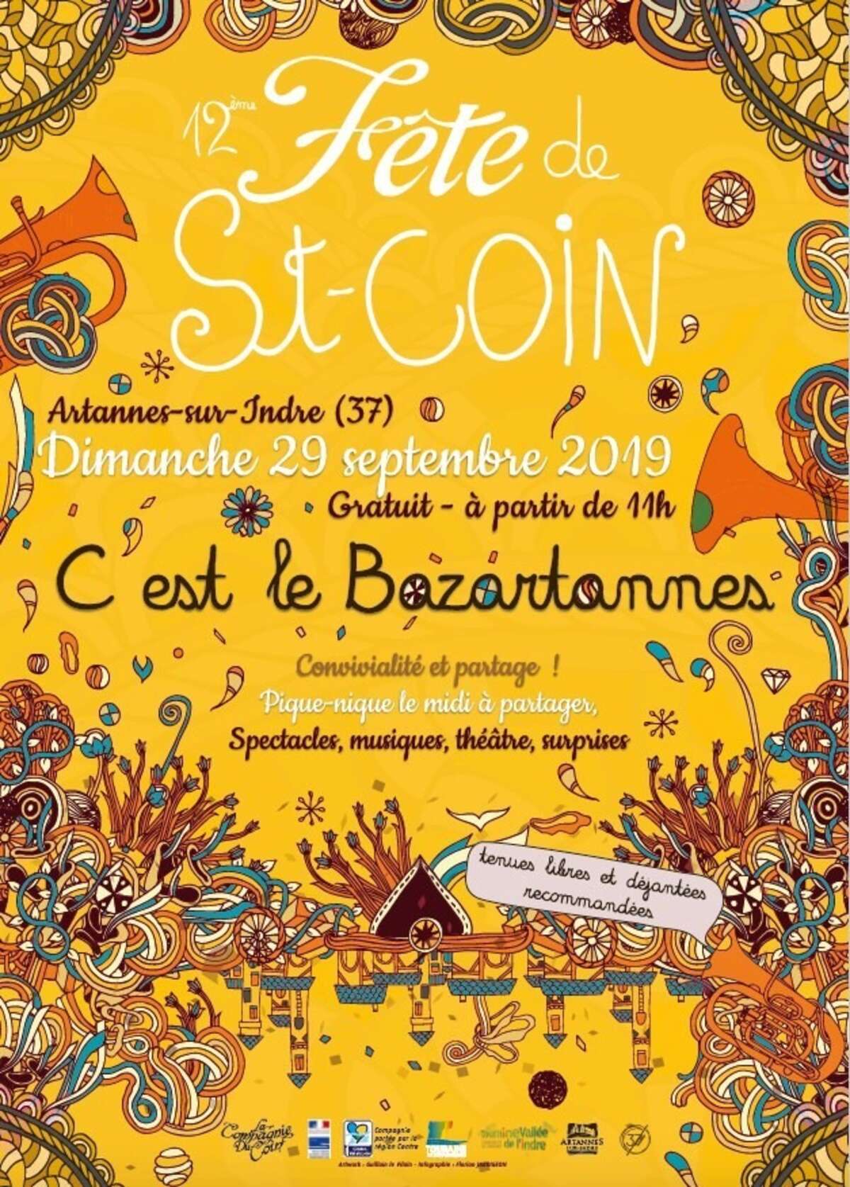 Photo de l'événement La Fete De St-Coin ! à Artannes