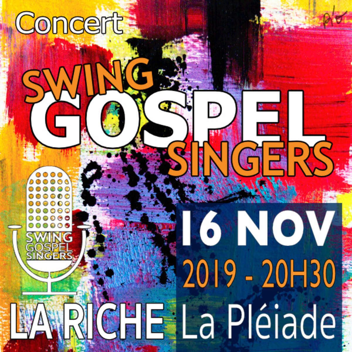 Photo de l'événement SWING GOSPEL SINGERS A LA PLEIADE à SALLE LA PLEIADE - LA RICHE