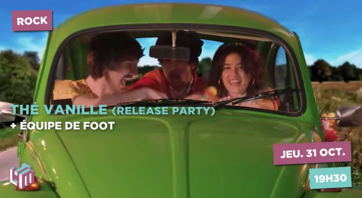 Photo de l'événement Thé Vanille (release party) + Équipe de Foot au Temps Machine à Le Temps Machine