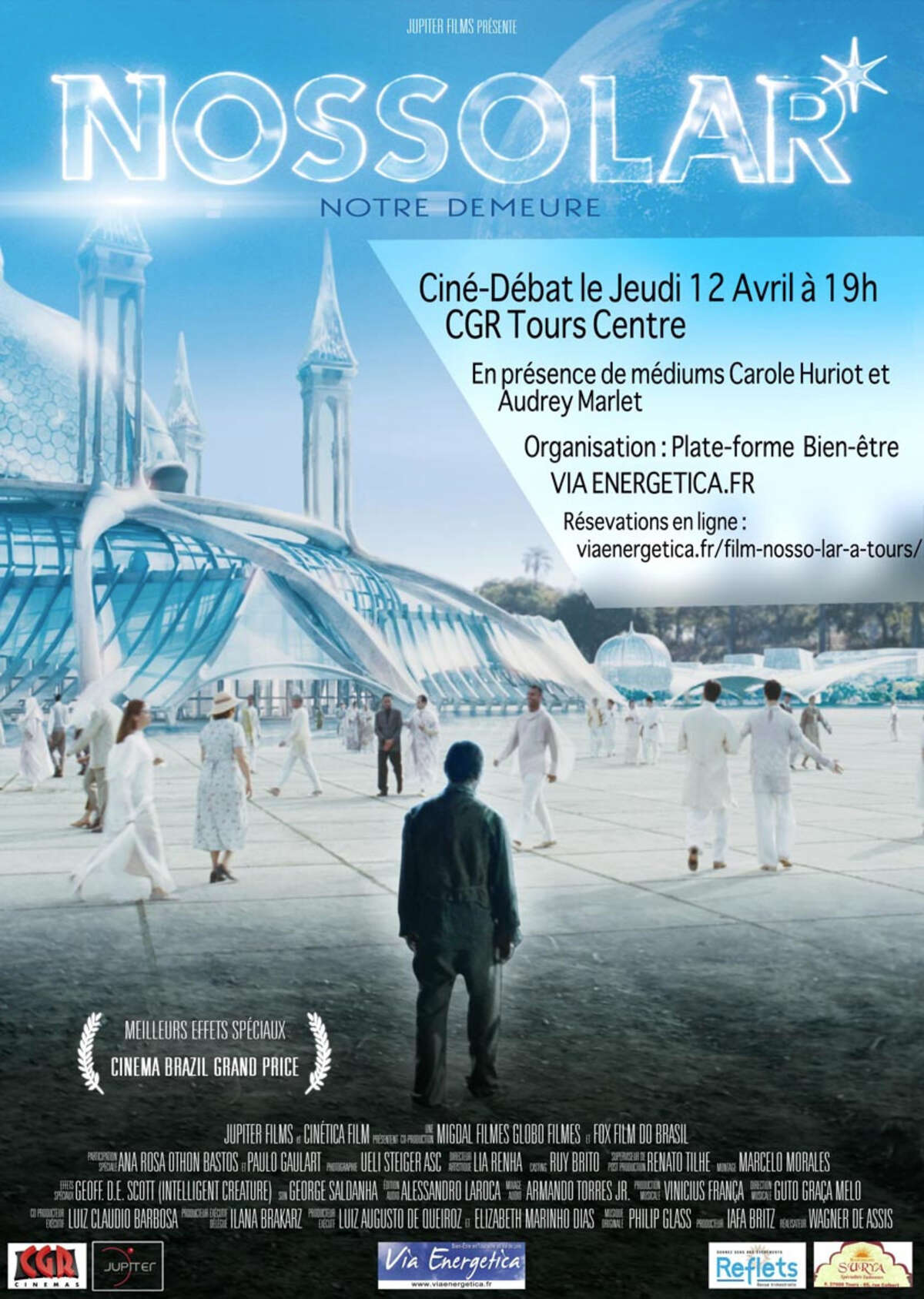Photo de l'événement Film NOSSO LAR (Notre Demeure) à Tours à CGR Tours Centre