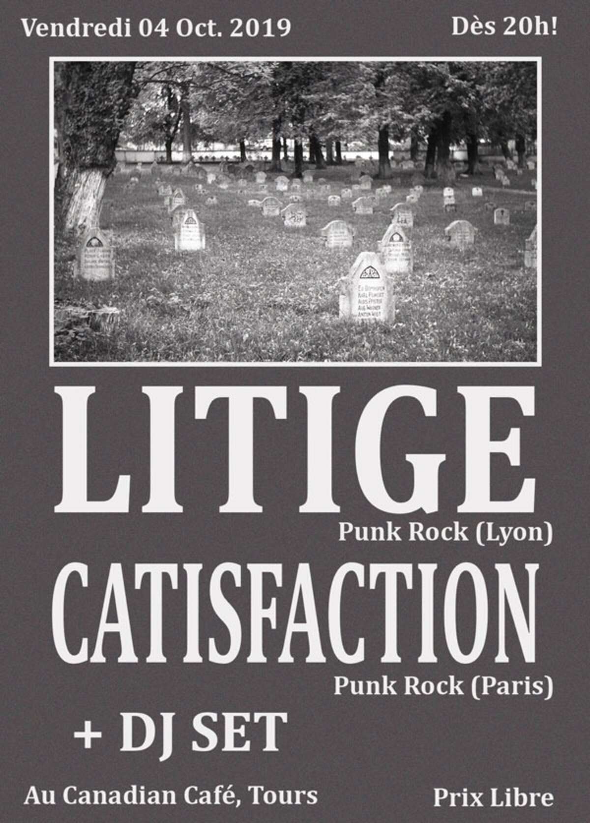 Photo de l'événement Litige / Catisfaction / Dj set à Canadian Café