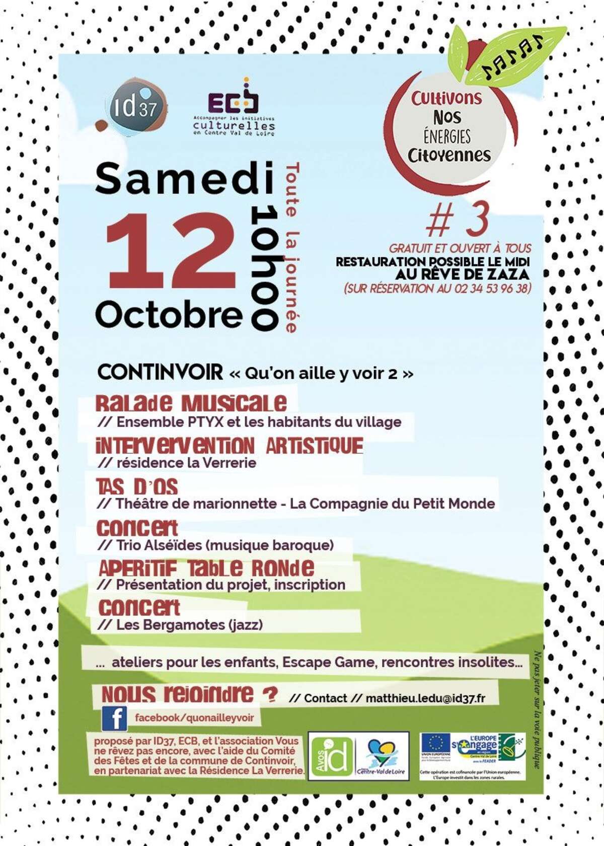Photo de l'événement Qu'on aille y voir #2 à Continvoir
