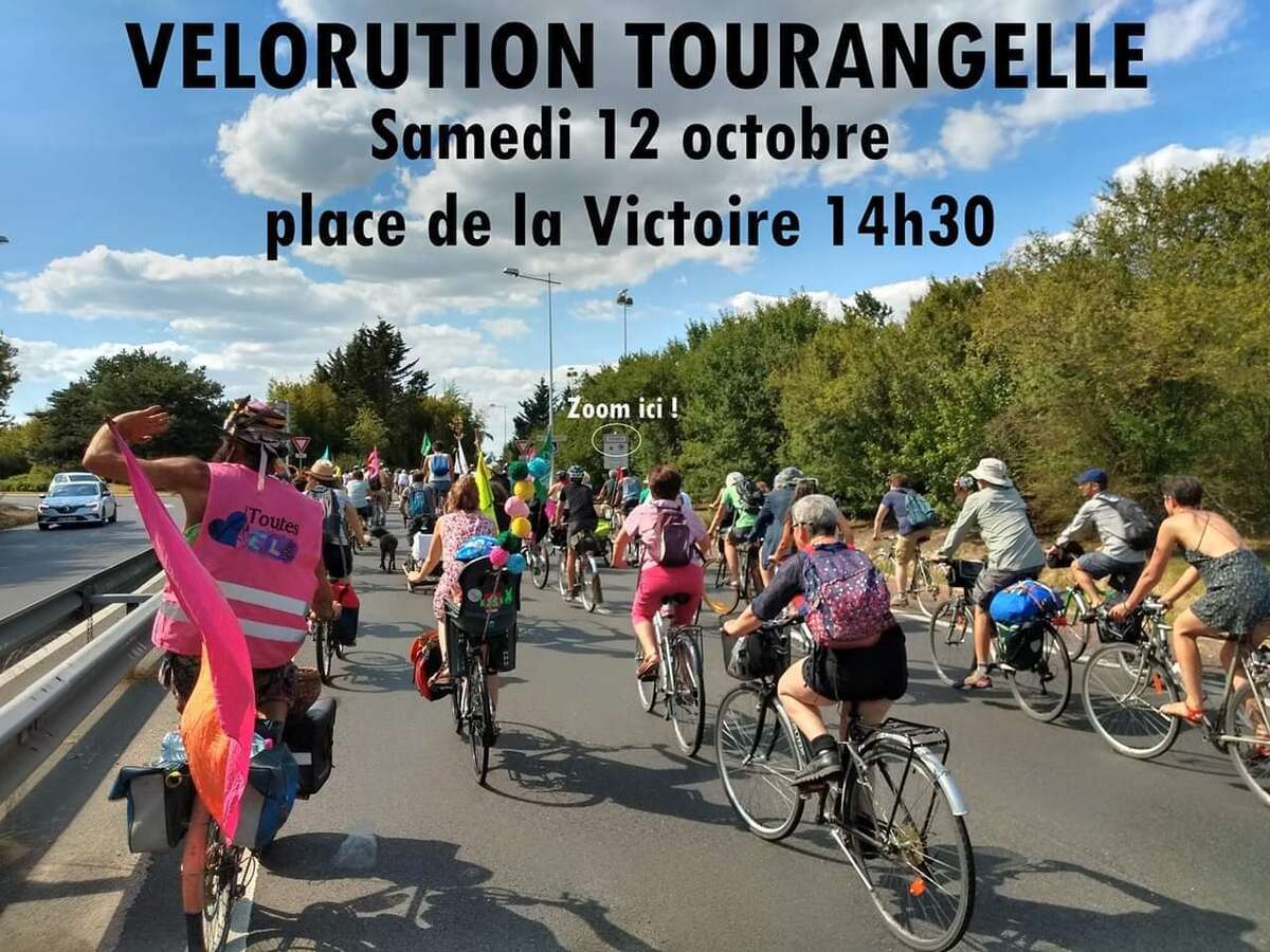 Photo de l'événement Masse critique - Vélorution tourangelle d'automne à Place de la Victoire