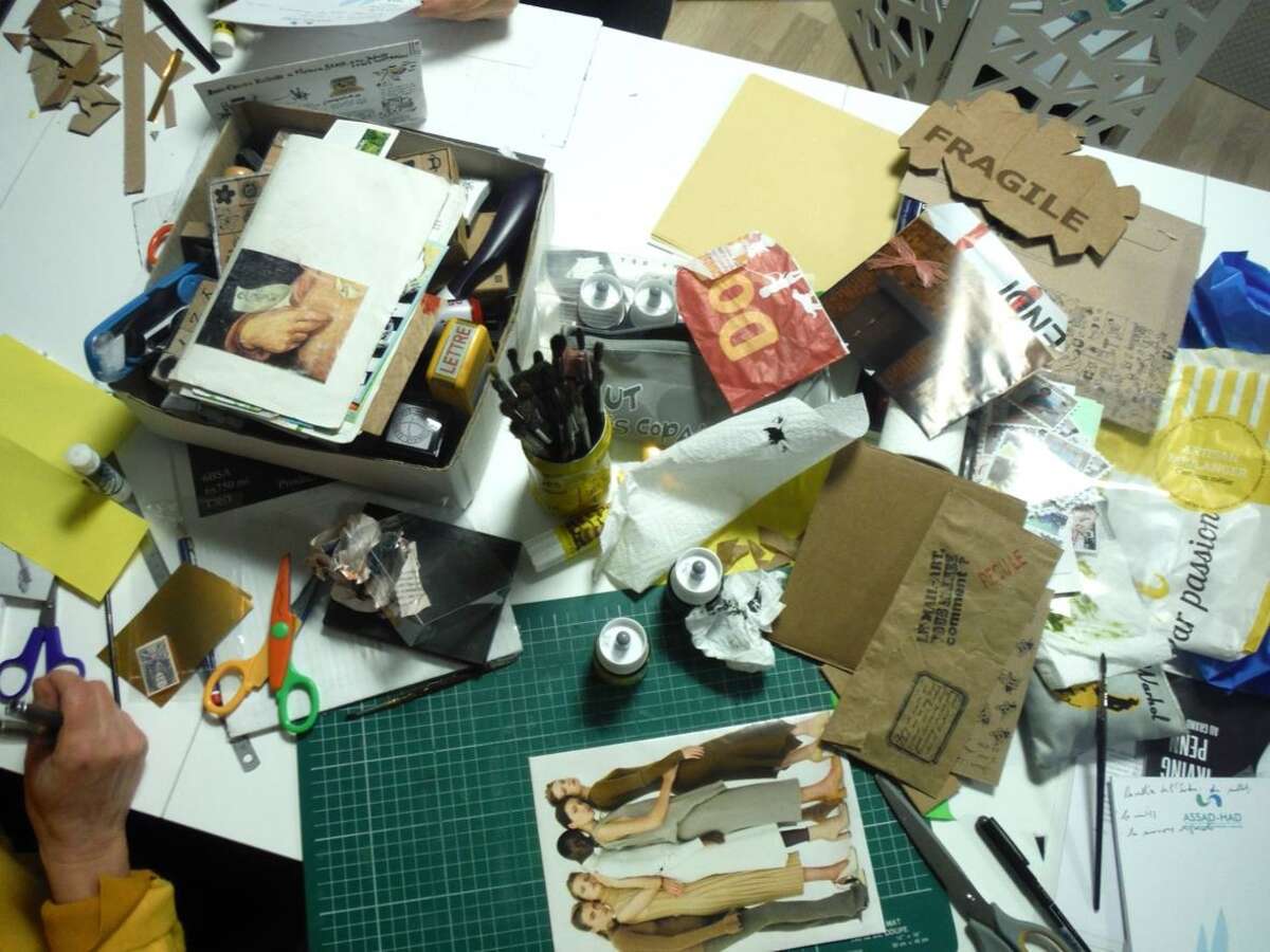 Photo de l'événement Atelier Mail-Art à Le Paravent D'Un Instant
