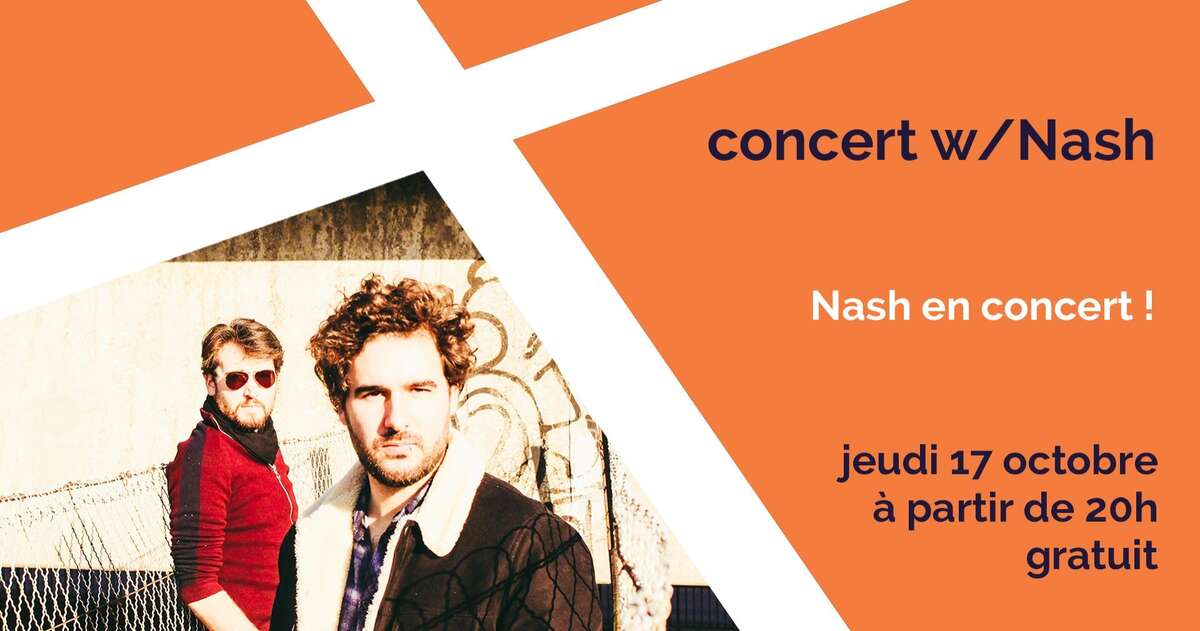 Photo de l'événement Concert w/Nash à Arkose Tours
