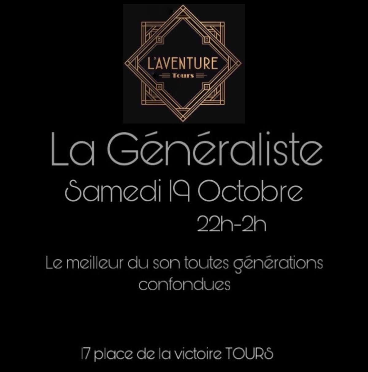 Photo de l'événement You Danse La généraliste à L'AVENTURE