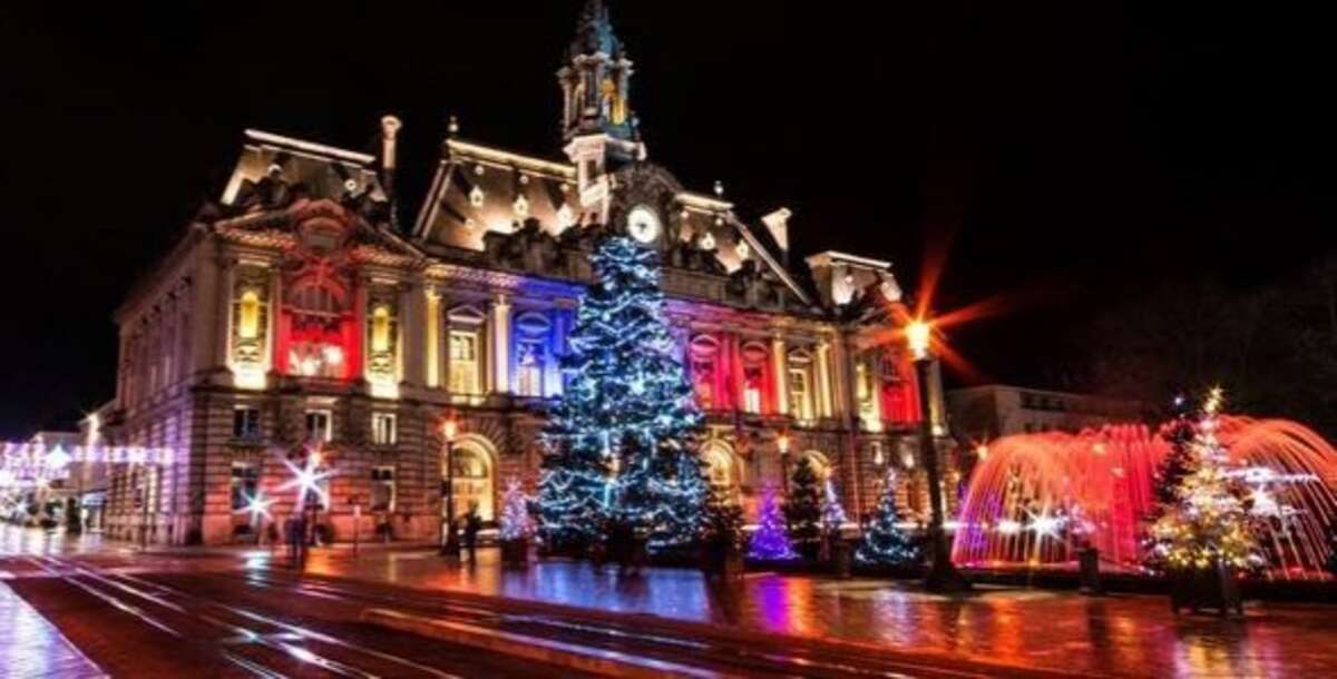 Illustration Marché de Noël de Tours 2019