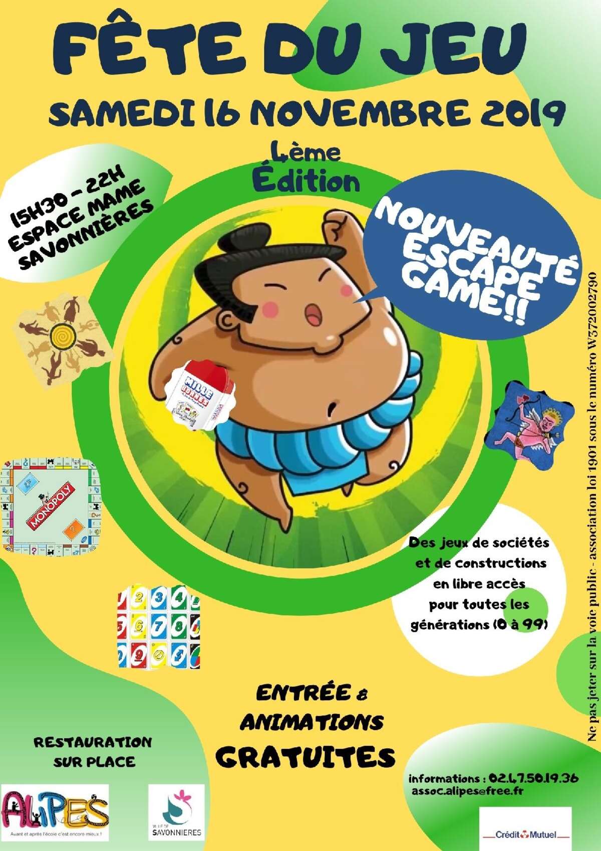 Photo de l'événement Fête du jeu - 4ème édition à Savonnière