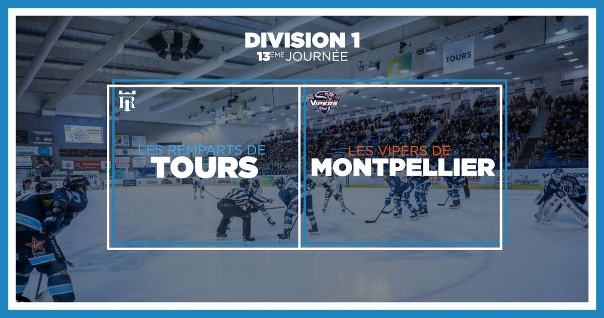 Photo de l'événement TOURS vs MONTPELLIER à Patinoire de Tours