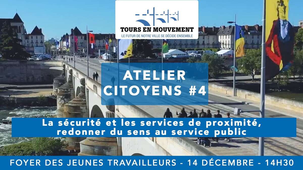Illustration Atelier Citoyens #4 : Sécurité et Services de proximité