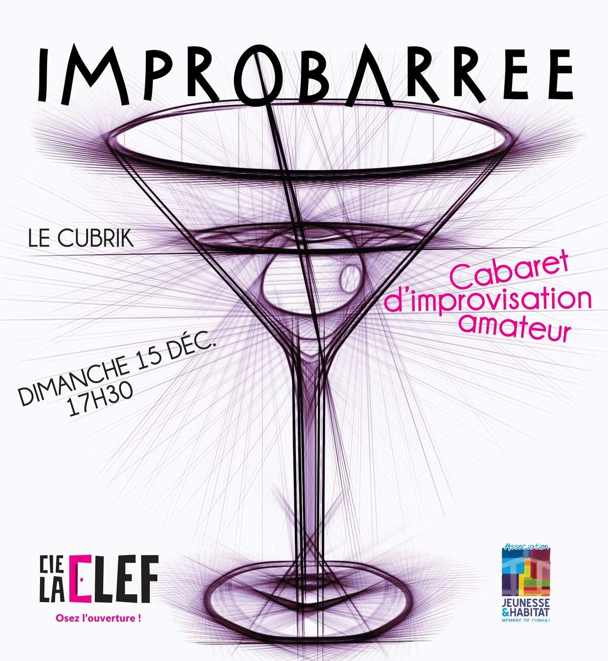 Photo de l'événement Soirée improvisation / Improbarrée à Cubrik