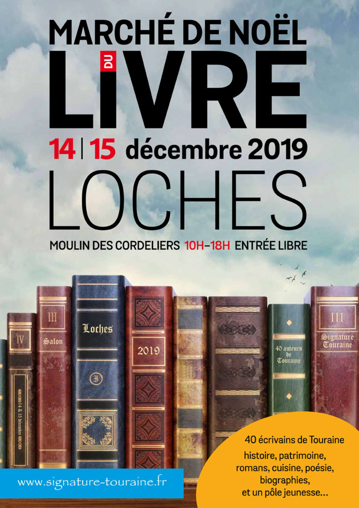 Photo de l'événement Marché de Noël du livre à Moulin des Cordeliers à Loches 37600