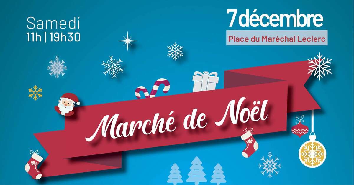 Illustration Marché de Noël