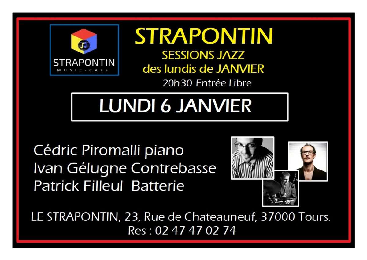Photo de l'événement Concert au Strapontin du jazz session trio 20h30 Entrée Libre à STRAPONTIN CAFE TOURS