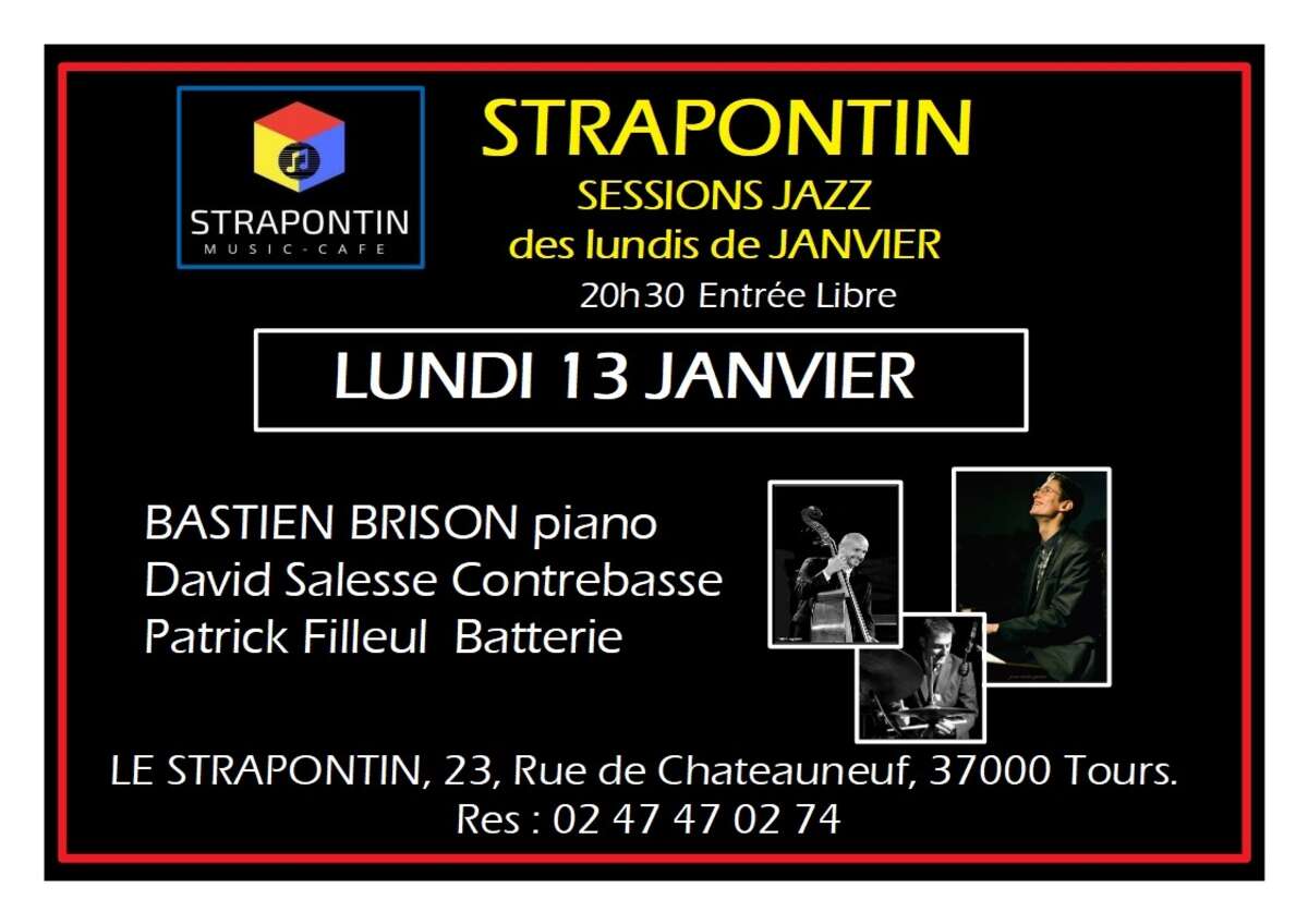 Photo de l'événement Concert au Strapontin du jazz session trio 20h30 Entrée Libre à STRAPONTIN CAFE TOURS
