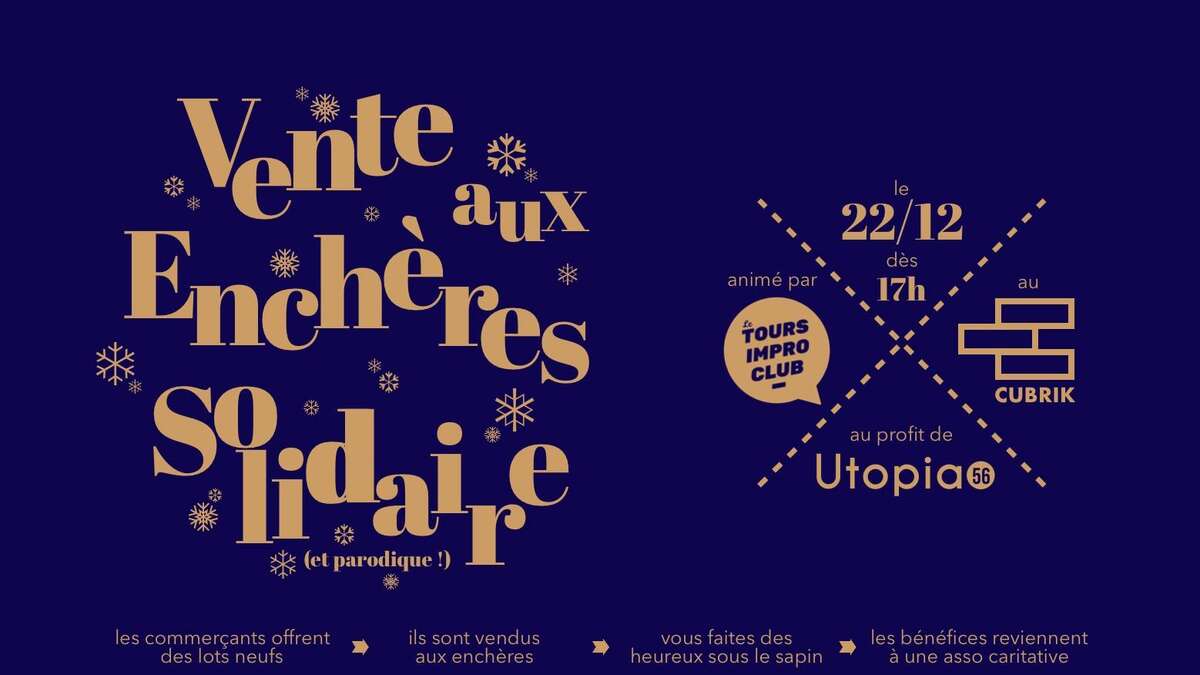 Photo de l'événement Vente aux Enchères Solidaire (et parodique !) à pin Cubrik