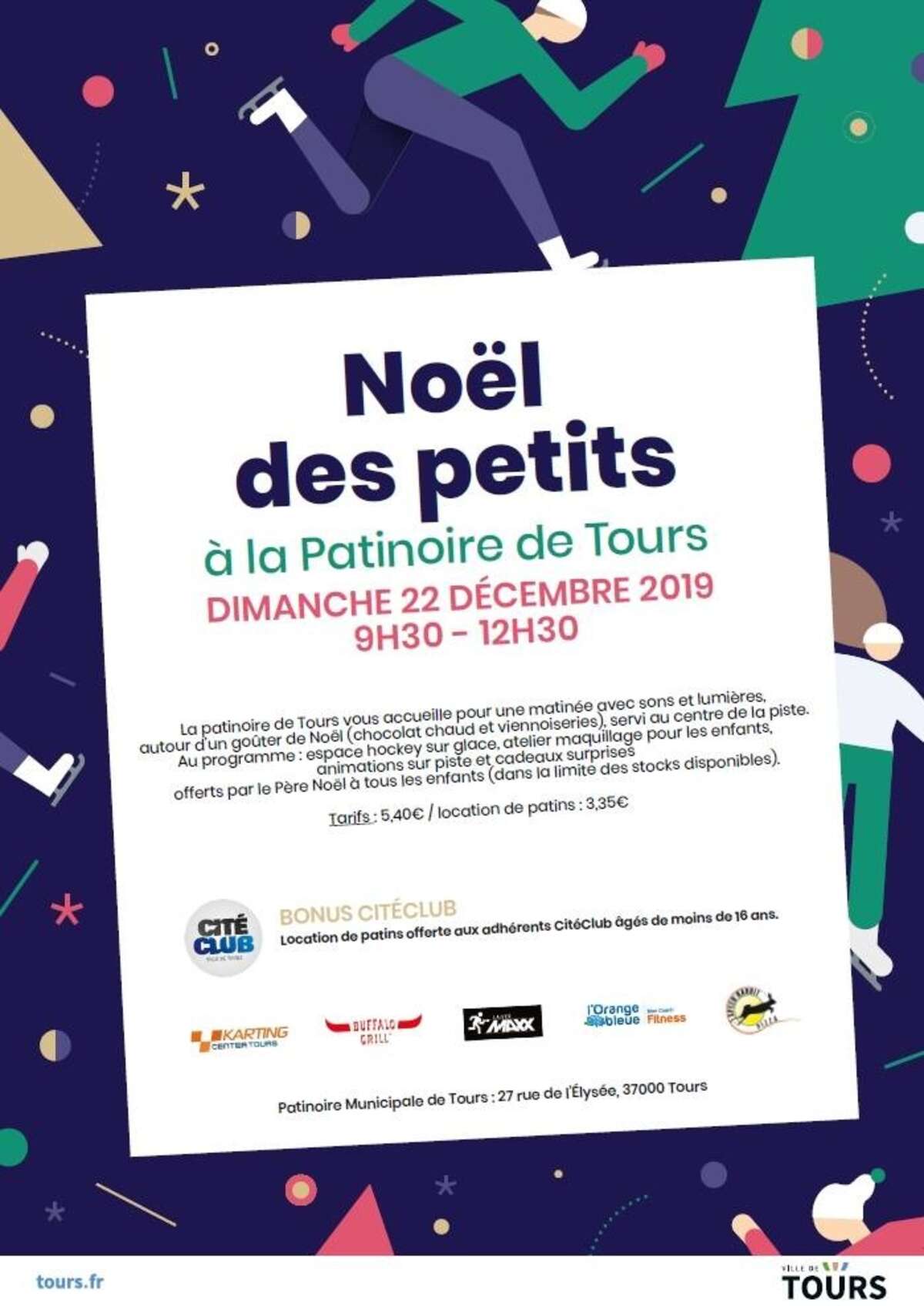 Photo de l'événement Noël des petits à la Patinoire de Tours à Patinoire de Tours