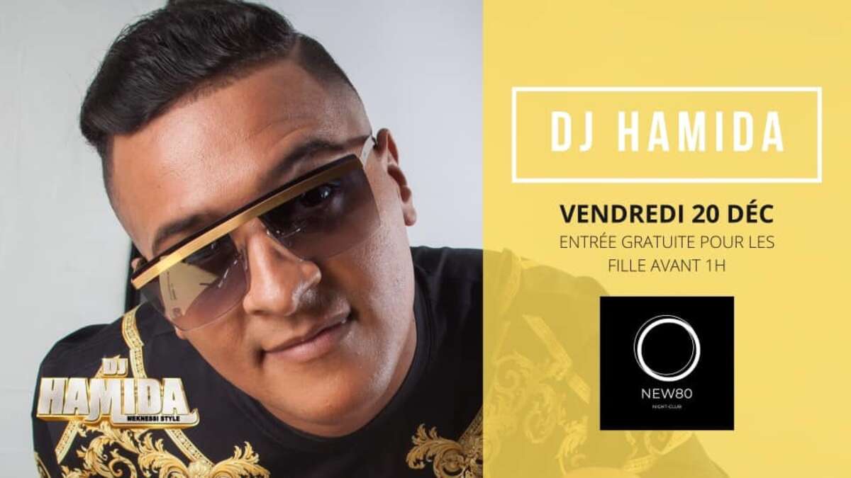 Photo de l'événement DJ HAMIDA - Showcase Au NEW80 à NEW80