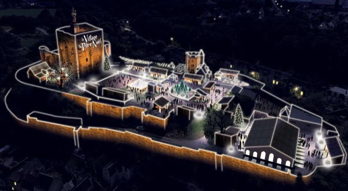 Photo de l'événement Le Village du Père Noël à Forteresse De Montbazon