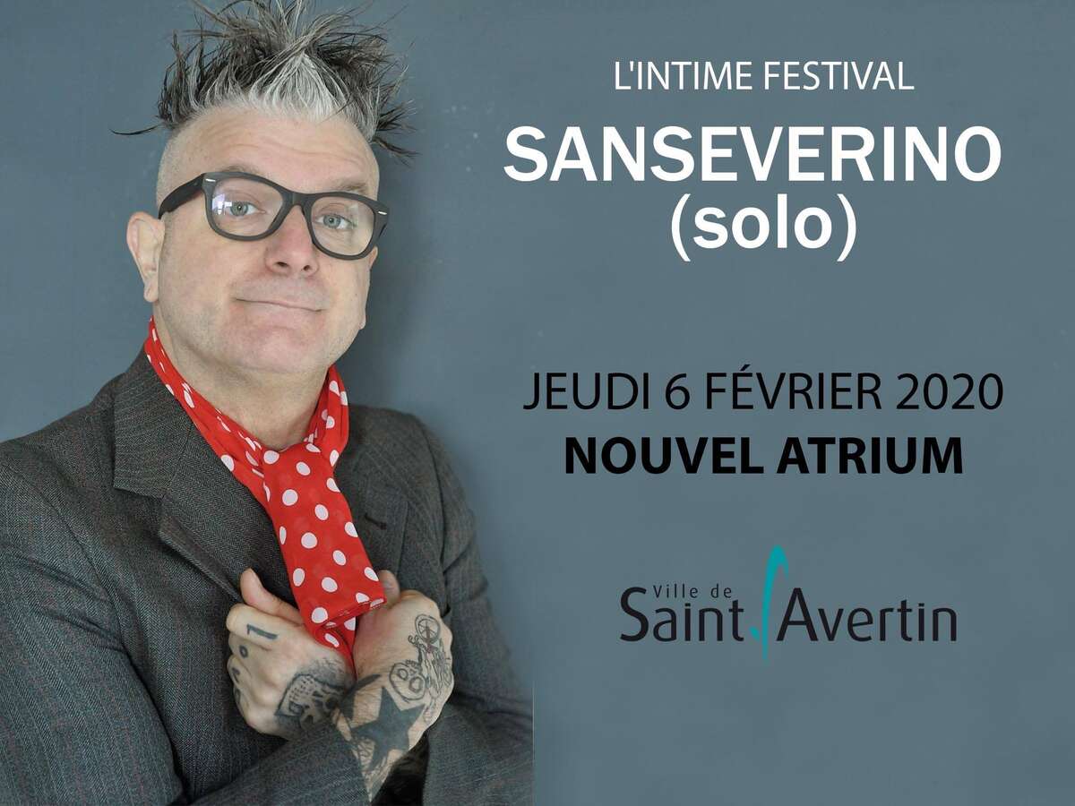 Photo de l'événement Sanseverino en concert solo à Nouvel Atrium