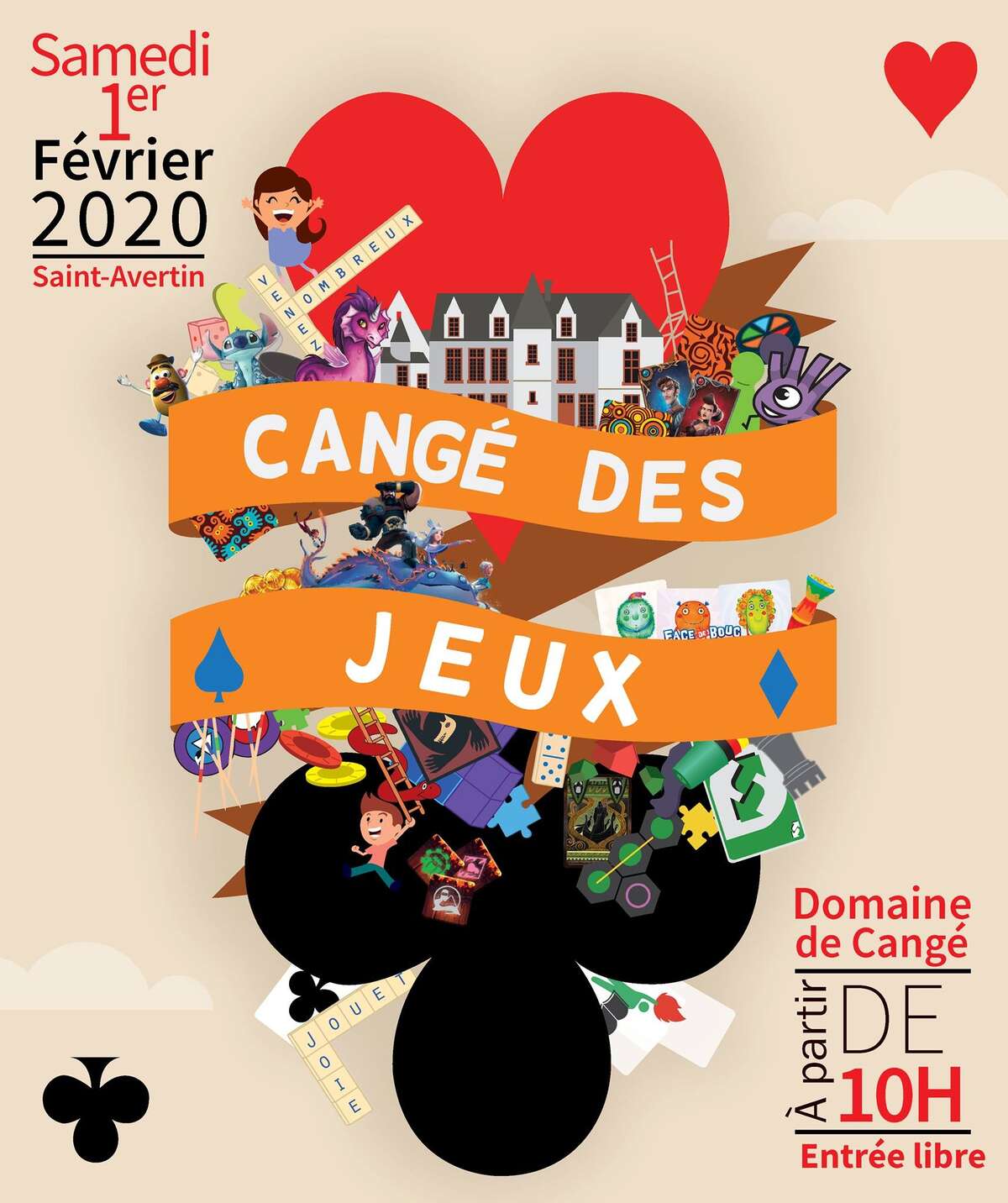 Photo de l'événement Cangé Des Jeux 2020 à Domaine de Cange