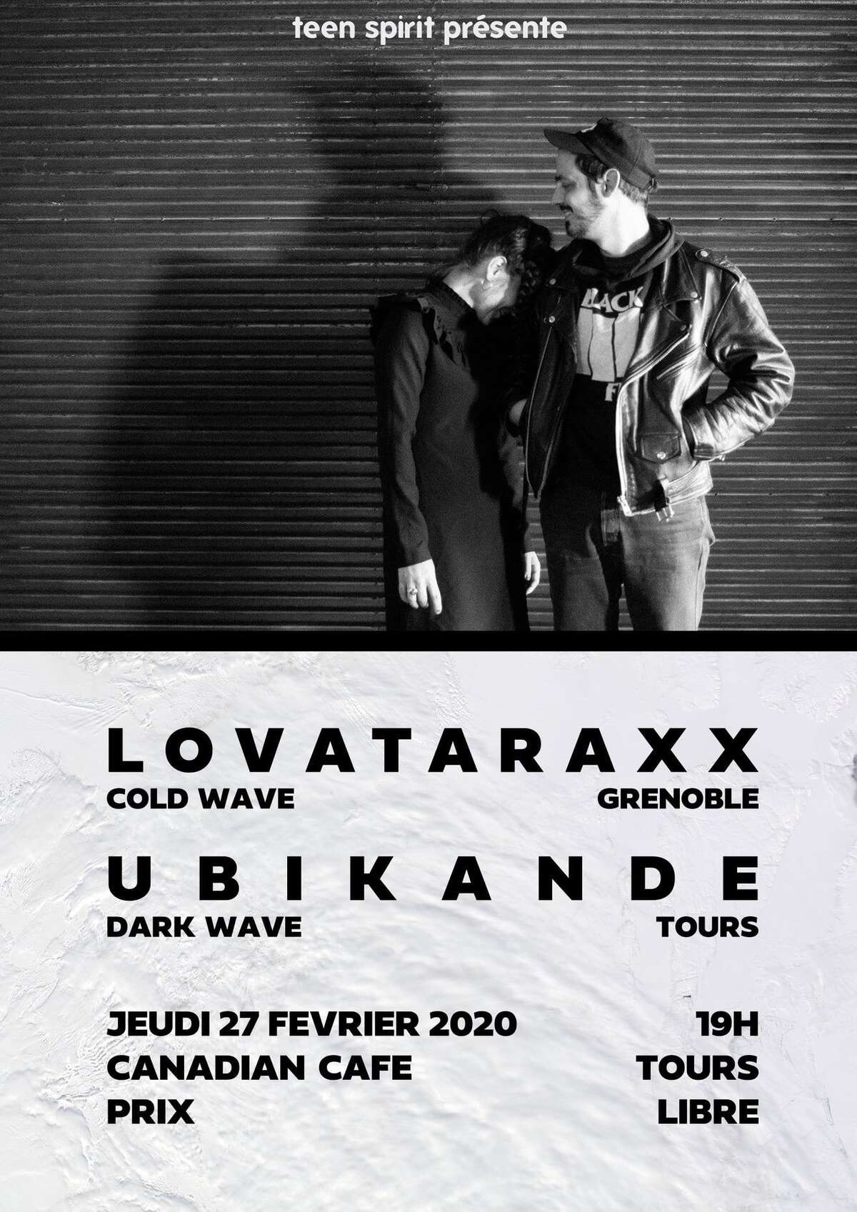 Photo de l'événement Lovataraxx + Ubikande • Tours à Canadian Café